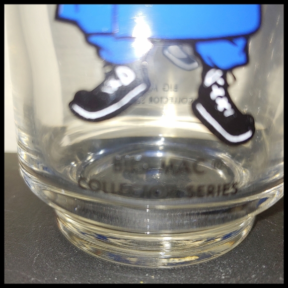 Vintage McDonald's Hamburglar Collector's Series Drinking Glass 1970s - Picture 2 of 6